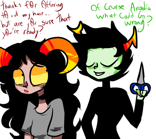 aradia-paradia:GA: Tumblr User Vesand, I Hope You Understand How Difficult It Was To Act Upon Your A