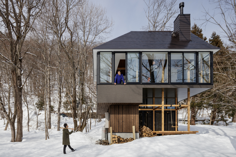 architags:SUGAWARADAISUKE Architects. Nojiri-ko Nature Platforms. Nagano, Japan.