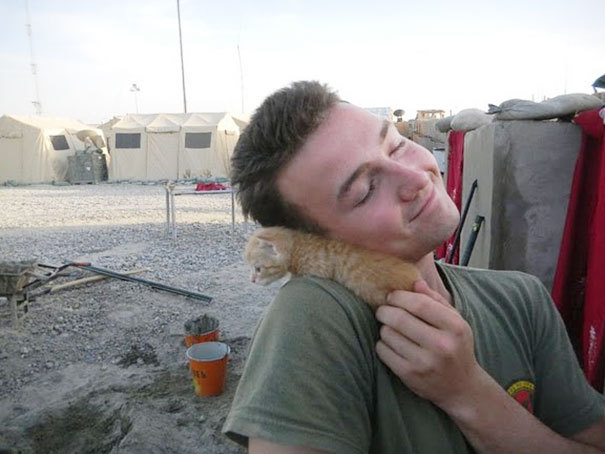 i-want-spankings:  ilovephilscock:  awesome-picz:  Soldiers And Pets Who Became Best