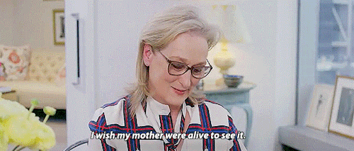 Meryl Streep sees her Vogue cover [x]