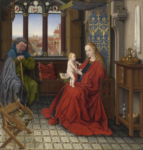 The Holy Family, unknown South German artist, ca. 1440-60