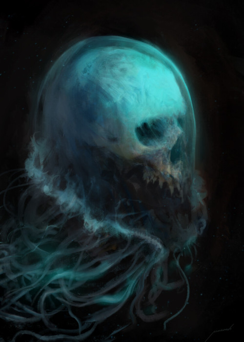 ex0skeletal-undead: Deep Sea Creature by Antonio J. Manzanedo This artist on Instagram