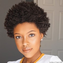 hairhunny:  Short 4b/4c hair