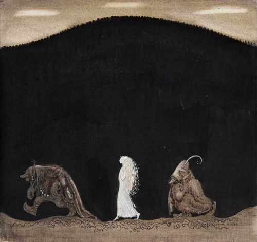 oldchildrensbooks: Bianca Maria och Trollen / Among Gnomes and Trolls.1913. John Bauer.