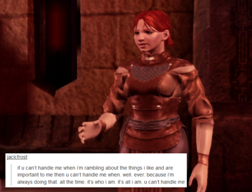 bubonickitten:Dragon Age: Origins + text posts, part 2Decided to do some more for the DA:O crew.More