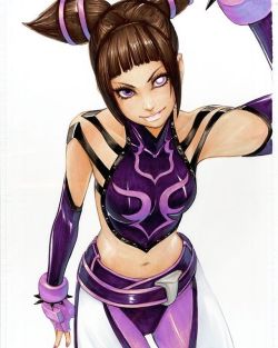 omar-dogan:  #juri #StreetFighter one of the only things I like about #sf4 . SFV is a lot easier on the eyes ,  but I’m all about sprite animation. I wish they do an xxrd treatment on SF . This was a commission from a few years back! Commission info