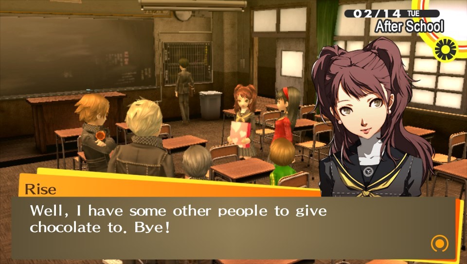 Persona 4 The Golden: Chie vs. Valentine&rsquo;s Day 2/4 After a very flirtatious