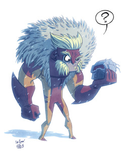 infinity-comics:  Sabretooth by Otis Frampton