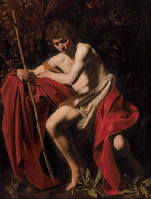 Saint John the Baptist in the WildernessMichelangelo Merisi, called Caravaggio (Italian; 1571–1610)1