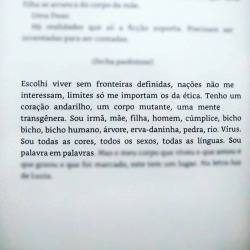 temploculturaldelfos:  Eliane Brum, no livro