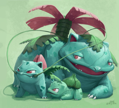 butt-berry:Smiling practise with Venusaur