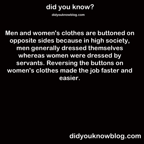 did-you-kno:  Source  Hmmm maybe I need to dress my sub