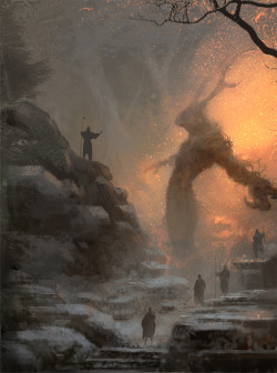 fantasyartwatch:Illus Invocation by Symbaroum Art Team