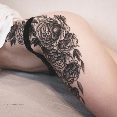 tattoos-org:Flower TattooArtist: Valera Kotta