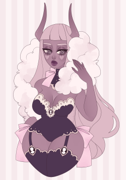 passerineart:  Nostradamia!!! &gt;:3c I might end up putting this character up for auction!  