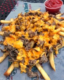 yummyfoooooood:Cheesesteak Fries