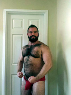 proudbulge:  Furry Daddy!  OMG - handsome, very hairy, sexy man - physically ideal for what I like and want in a man - WOOF