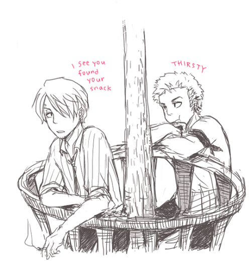 It’s a bit odd that I don’t have any One Piece sketches here, considering that every moment of my fa