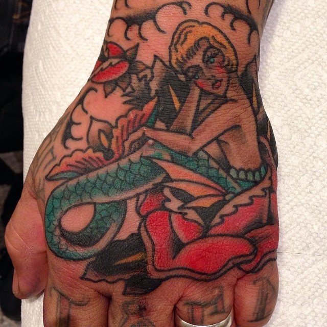 fuckyeahtraditionaltattoos:  Jacob Bryan - Indianapolis  