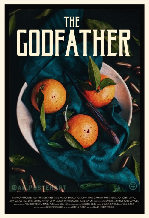 The Godfather alternative movie poster Shop|Instagram|Patreon