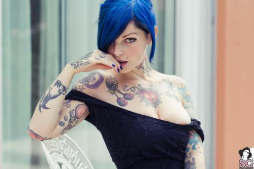 suicidegirlsalbum:  Riae Suicide - Seventh Heaven: 50 imageshttp://fas.li/IhLqA <– See and download FULL SET!!! <3 just wait five secs and press *skip ad*
