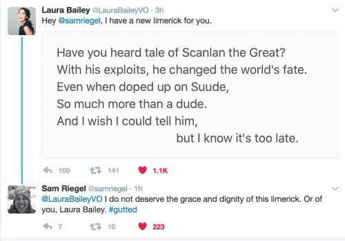 pagerunner-j:(Laura’s tweet) (Sam’s tweet)