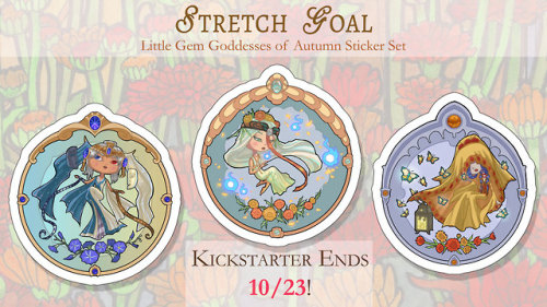  With 6 days left in the GODDESSES OF AUTUMN Kickstarter, there’s still time to dream of Stret