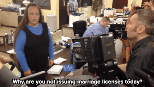 Porn photo micdotcom:  Kentucky clerk continues to ignore