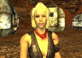 Today’s Trans Fallout Character of the Day: Diane, a Great Khan, is a trans woman.