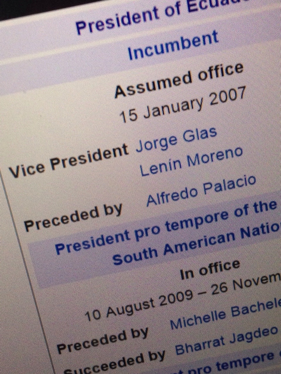 therealgeorgeglass:  barcocle:  IM DOING A RESEARCH PROJECT ON ECUADOR AND LOOK WHAT