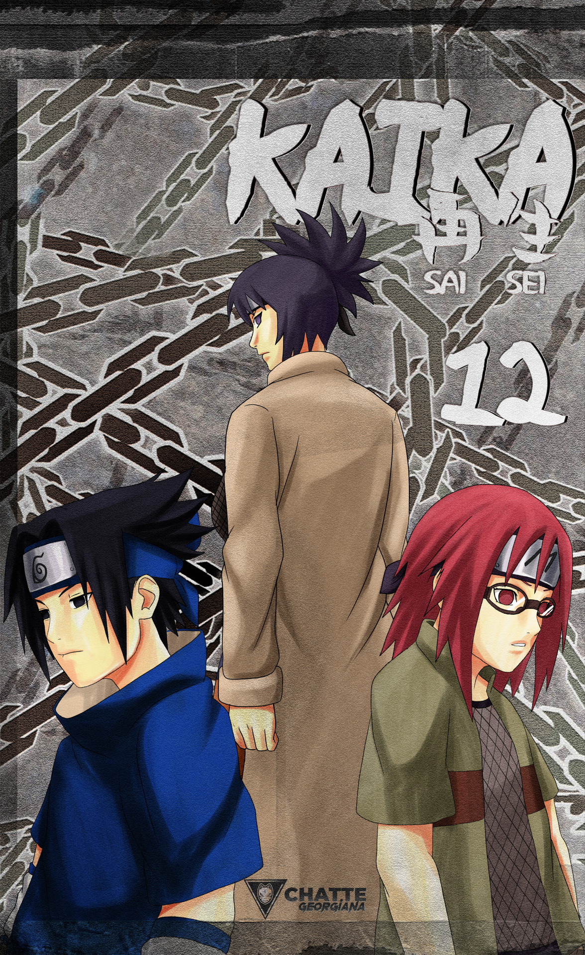 Sasuke,Naruto e Sakura - Desenho de princessrosalina - Gartic