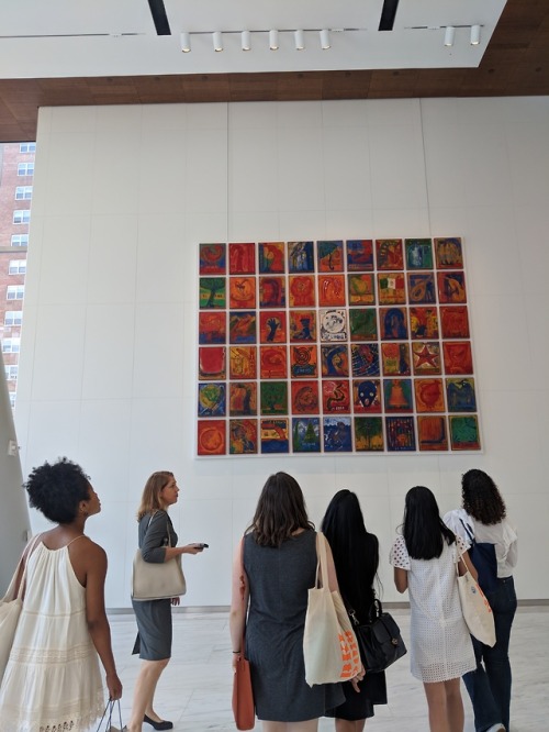 Each week the Brooklyn Museum Summer Interns and Fellows participate in full-day educational program