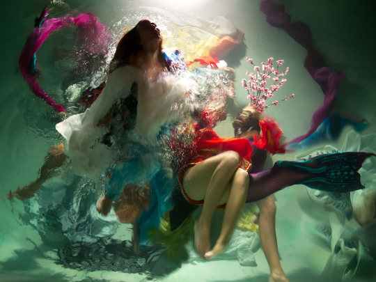 Baroque Underwater Photography by Christy Lee Rogers