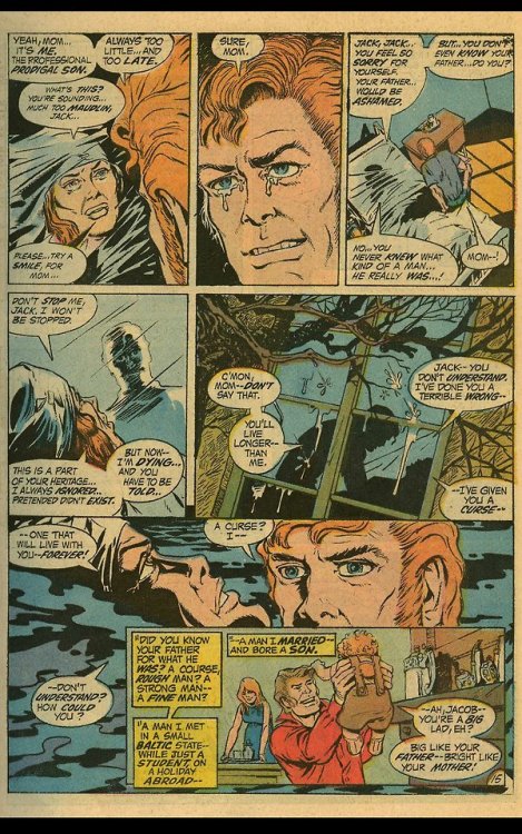 197202 Marvel Spotlight #2 – Page 21 Michael Ploog introducing us to Werewolf by Night