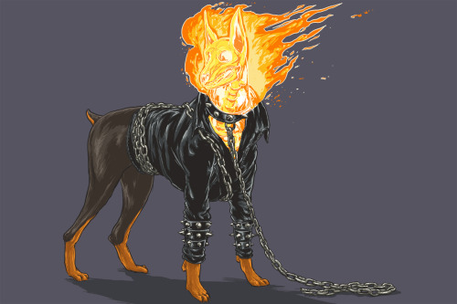 theinturnetexplorer: DOTMU: Dogs of the Marvel Universe 