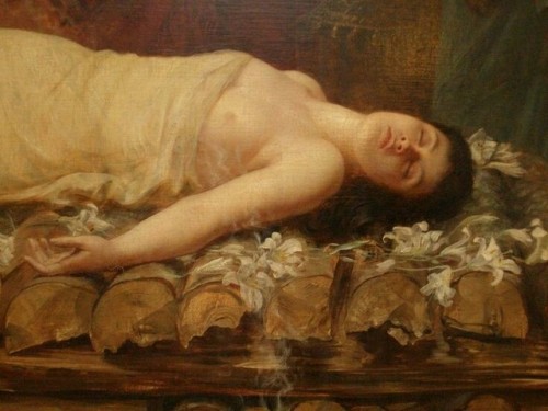 silenceformysoul:Edwin Longsden Long - The Martyr, 1885