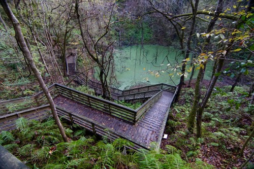 goodcopbearcop: Florida isn’t all flat, there are a number of impressive sinkholes. Devil