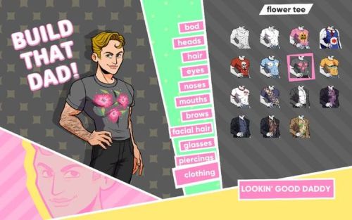 the-future-now:  Gay dad dating simulator ‘Dream Daddy’ sounds like a joke — but it’s surprisingly earnest  Dream Daddy is a brand-new dating  simulator in which you play a dad trying to romance other hot dads, and  I’m pleased to report it’s