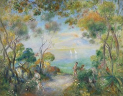 thunderstruck9:  Pierre-Auguste Renoir (French, 1841-1919), Un jardin à Sorrente [A Garden in Sorrento], 1881. Oil on canvas, 67 x 82 cm.