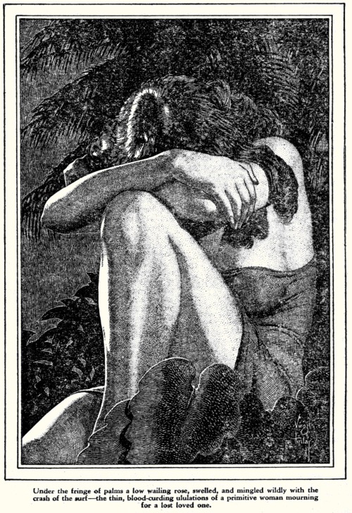 notpulpcovers: …the thin, blood-curding ululations of a primitive woman mourning for a lost loved on