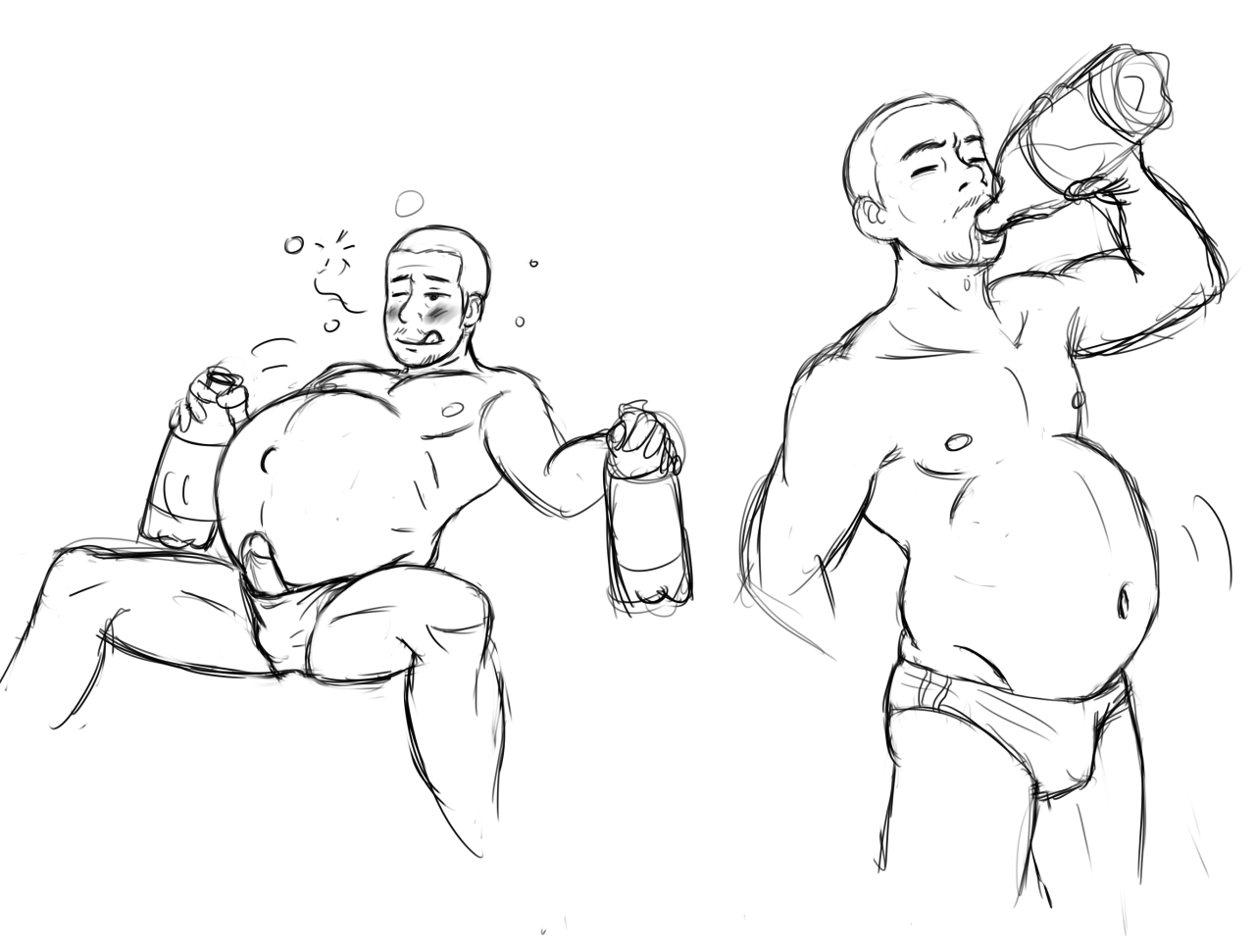 verzisnsfwblog:  A couple doodles i’ve been screwing around with the past couple