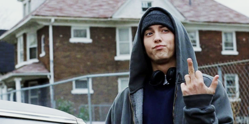 iamstangirl:  Awwwwwwwww ♥♥♥ Eminem. FUCK YOU!