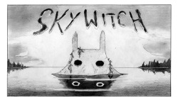 Sky Witch Title Card Design By Writer/Storyboard Artist Ako Castuera