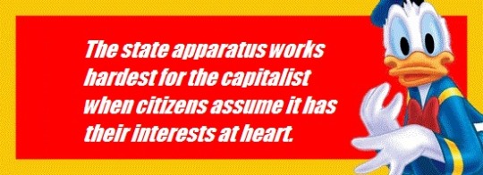 jazzcatte:  boysinbarrettes:  every election season i find myself caring about the outcome even less than i did four years earlier  does anyone have those disney character/marx quote images from Ye Olde LF  i hope all these uploads worked