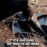 macheteandpython:  Rick Grimes in every episode - No SanctuaryCross any of these