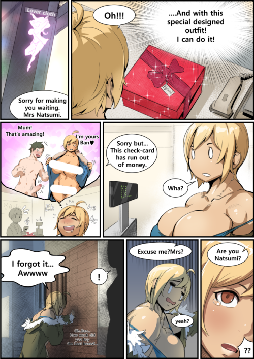 twistedrivaliant: kunaboto:  First uploading of the Natsumi comic   has come :D at least per a week I can draw 4~5 pages I think X) I hope you like it *Natsumi is @mr-ndc ‘s O.C  Knocking out of the park.how does she get away with walking around like