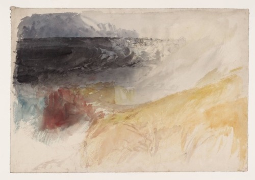 terminusantequem:Joseph Mallord William Turner (British, 1775–1851), Land’s End, Cornwal