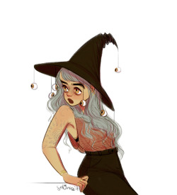 bloomsbury:a quick witch sketch