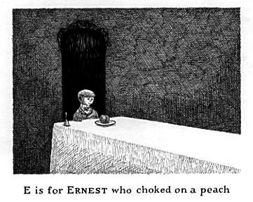 etceteracthulhu:  The Gashlycrumb Tinies by Edward Gorey.   Gorey had such a neat