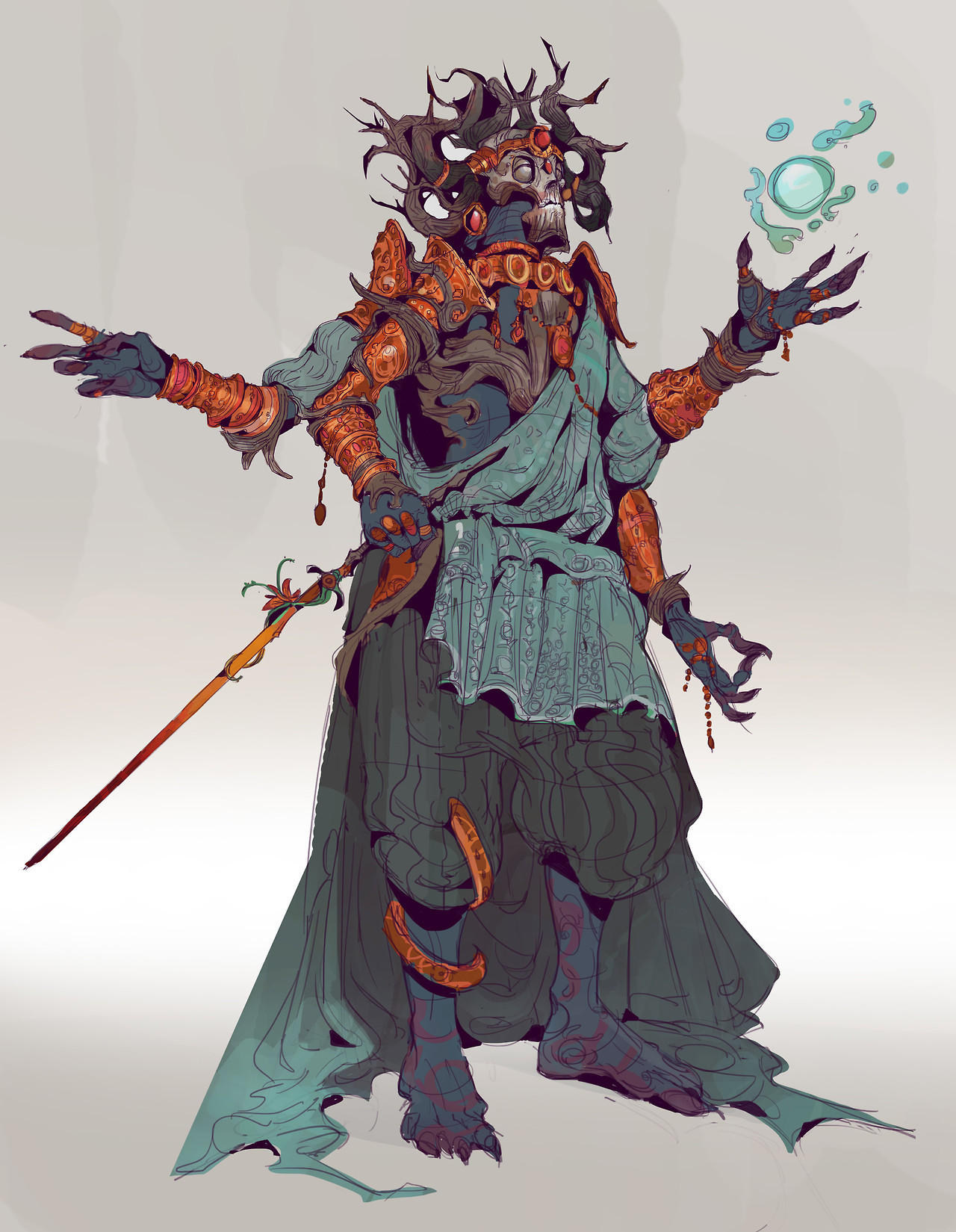 thecollectibles:  Watchers of the Deep (personal project) by João Bragato   